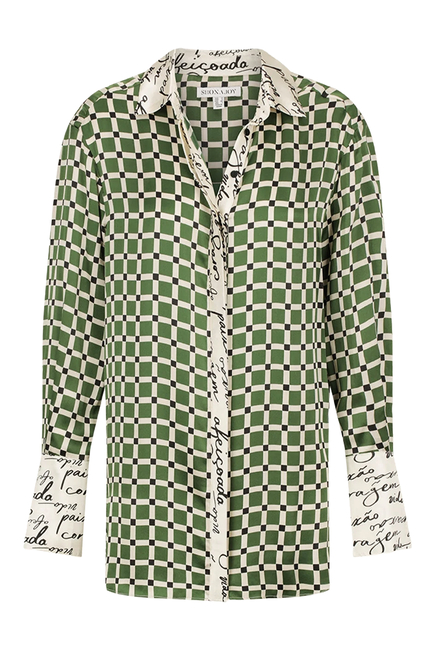 Kahlo Contrast Relaxed Shirt